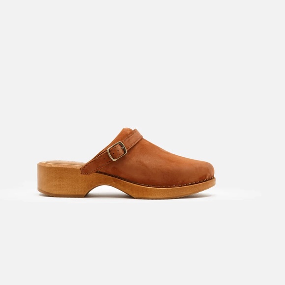 Re/Done Suede Clogs - Picture 2 of 6